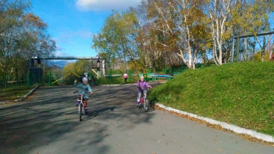 В субботу 7 октября воспитатели Ким Наталья Боннюревна и Шефер Ирина Борисовна провели спортивный квест «Фристайл»