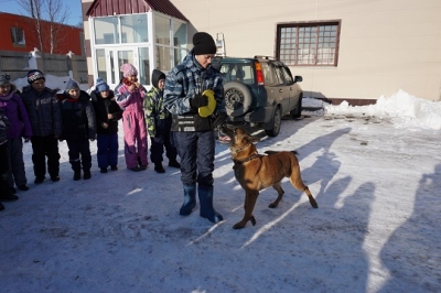 Воспитанники КГОБУ «Камчатская санаторная школа-интернат» посетили  питомник собак