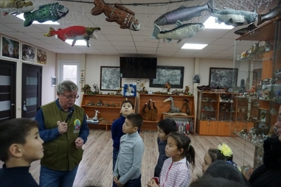 Воспитанники посетили Просветительный центр «Страна  рыбы и рыбоедов»