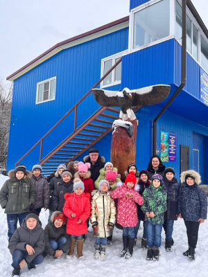 Воспитанники КГОБУ «Камчатская санаторная школа-интернат» посетили Просветительский центр «Страна рыбы и рыбоедов». 